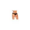 Latinesa string ouvert - Noir